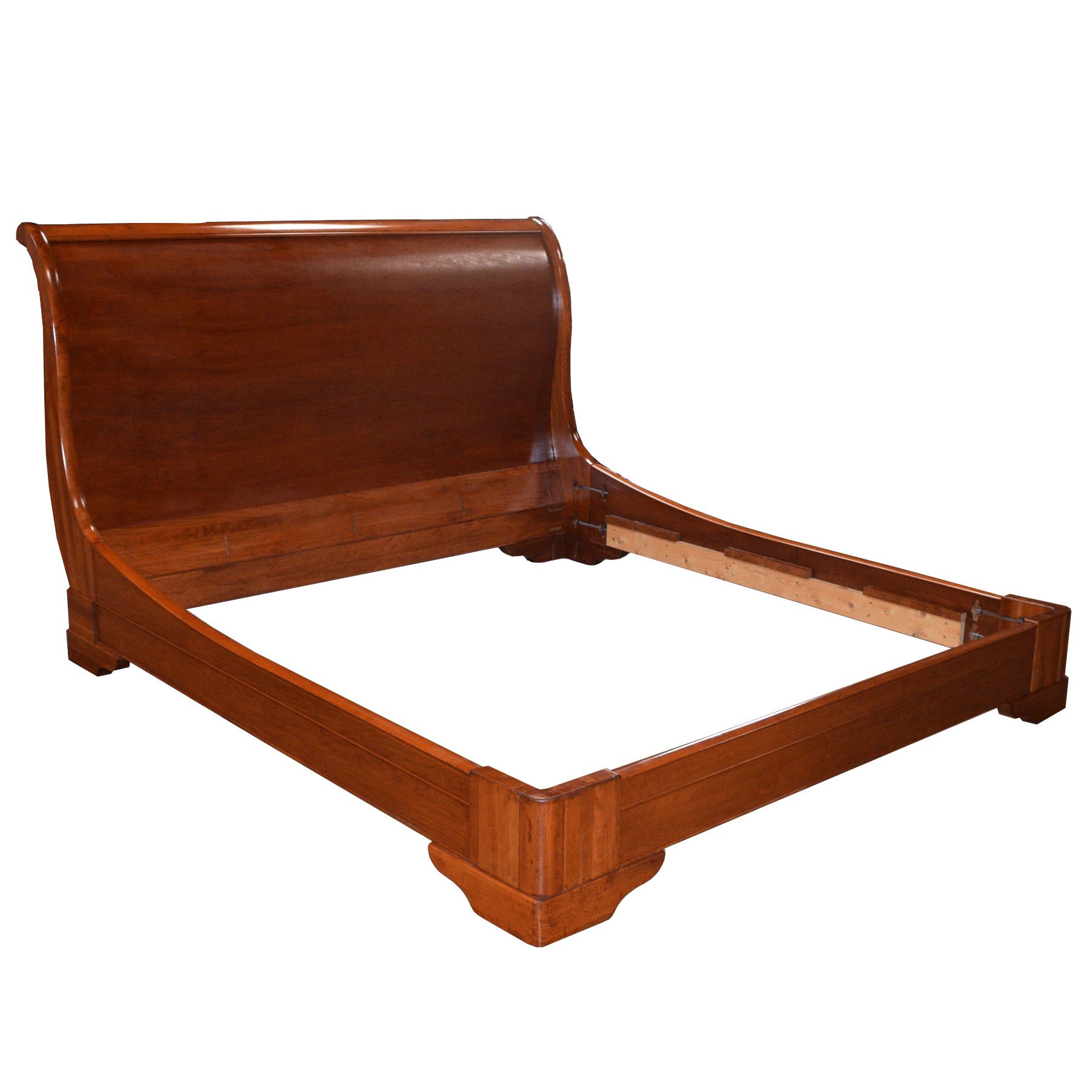 Restoration hardware store marston sleigh bed